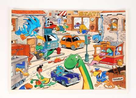 Anonyme Illustration... | ANONYME Illustration humoristique couleur Aquarelle... | Vermot et Associés