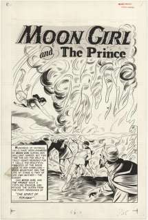 250: Moldoff Spirit of Kokama 1947 original comic art | Russ Cochran