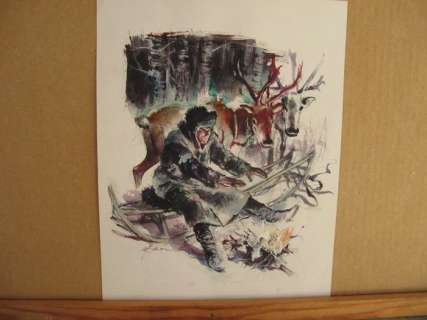 Follet, René - Dessin original en couleur - Testament de Siberie - (1979) | Catawiki