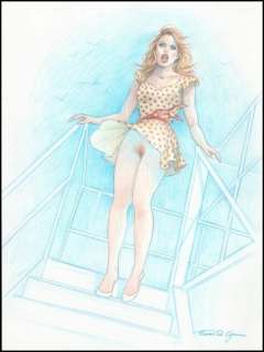 Du Caju. Illustration originale Betty | BDEnchères