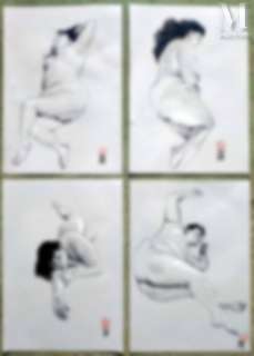 Beb-Deum (1960) | Nues - De cet artiste d’Art Contemporain numérique... | Maison Good