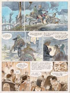 Hermann (Né En 1938) | Jeremiah - Le cousin Lindford Encres de couleur sur... | Tessier Sarrou