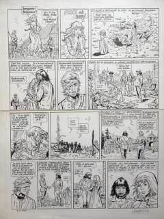 Les pionniers du nouveau monde T2 - Planche originale encre de Chine - Page volante - EO - (1985) | Catawiki