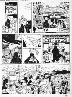 Le Gall. Franck | Â«Théodore PoussinÂ». Encre de Chine pour la planche 4 de | Tessier Sarrou