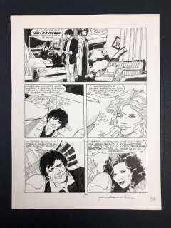 Dylan Dog - C. Roi - tavola originale - Page volante | Catawiki