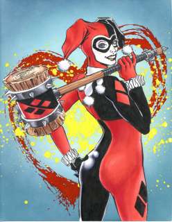 Neal Adams | Harley Quinn Hammer - Original Art | Neal Adams