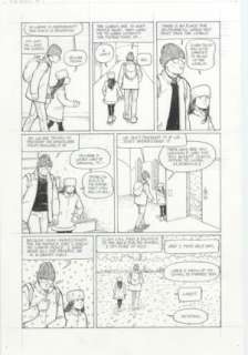 Terry Moore | Five Years Issue 9 Page 18 Original Art | Terry Moore