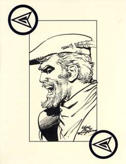 Neal Adams | Green Arrow Head Sketch | Neal Adams