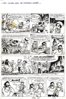 Jean-Claude Fournier | Fournier : Spirou et Fantasio tome 25 planche 40 | 2DGalleries