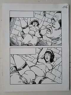 Chris (Xavier Musquera) - Originele, erotische pagina - Page volante | Catawiki