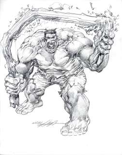 Neal Adams | Hulk Pencil Illustration | Neal Adams