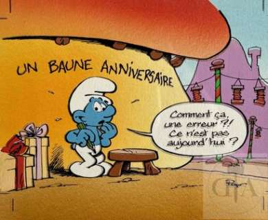 Studio Peyo/Les Schtroumpf. Mise en couleurs originale pour… | Dagoty