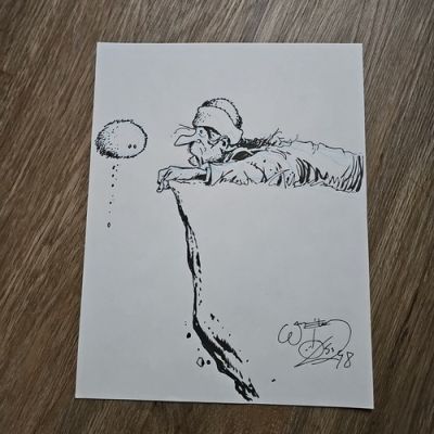 WILLIAM MESSNER-LOEBS | 8.5"×11" | Original Comic Art | Wolverine MacAlistaire! | eBay US (Buy It Now)