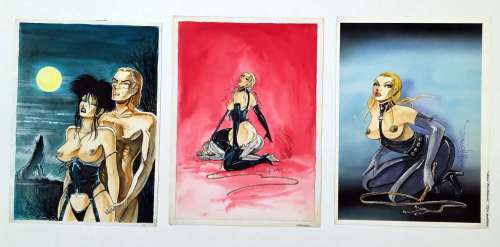 Bande Dessinée Adultes.... | BANDE DESSINÉE ADULTES. Jacques GÉRON (1950-1993).... | misc / divers