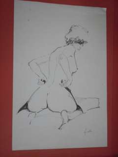Leone Frollo - original illustr. "Pin Up Artistica" - Page volante | Catawiki