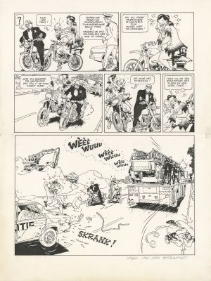 Van Den Boogaard | Léon-la-terreur casse la baraque | Galerie Champaka