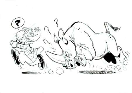 Raymakers, Wil - Originele tekening - Boes - (vers 1990) | Catawiki