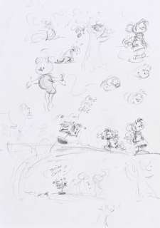 Franquin, André... | FRANQUIN, André (1924-1997) Noël et l’Elaouin, planche... | Coutau Bégarie