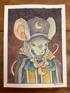 David Petersen - Siobhan Watercolor Original