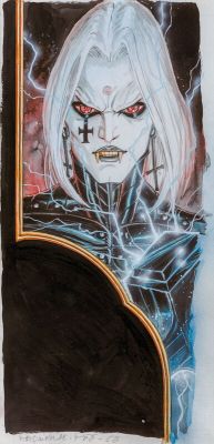 Olivier Ledroit | Requiem chevalier vampire tome 12 - Case originale 3 de la planche 55 | 2DGalleries