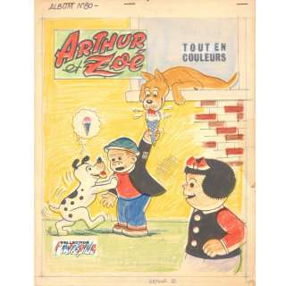 BUSHMILLER Ernie (d’après) "Arthur et Zoé" " Arthur et Zoé ". | Tajan