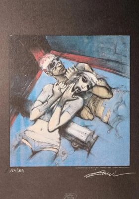 Enki Bilal Les Clandestins du train Ex Libris signiert 2002 199 Exemplare | eBay Europe (Buy It Now)