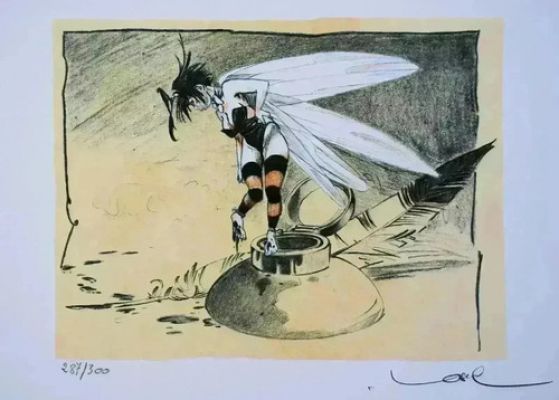 Régis LOISEL: Tinkerbell, Signed Lithograph With Pencil, 2005 | eBay US (Buy It Now)