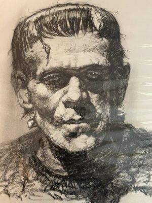 Basil Gogos Original Art Famous Monsters FRANKENSTEIN Boris Karloff Universal | eBay US