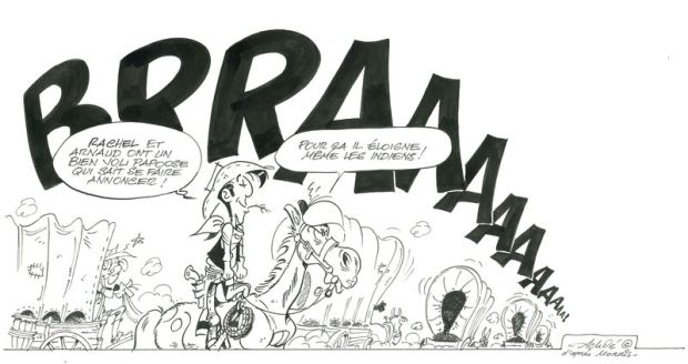 Achdé, Morris (Concept) | Lucky Luke & Jolly Jumper | 2DGalleries
