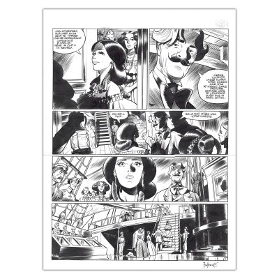 Matthieu Bonhomme | Charlotte Impératrice - Tome 2 - planche originale 3 | Achetez de l’Art