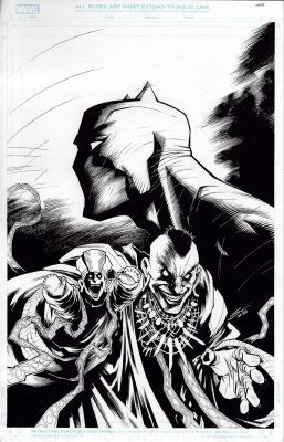Black Panther #3 Cover Art, Gerardo Sandoval | Comix Art Studio