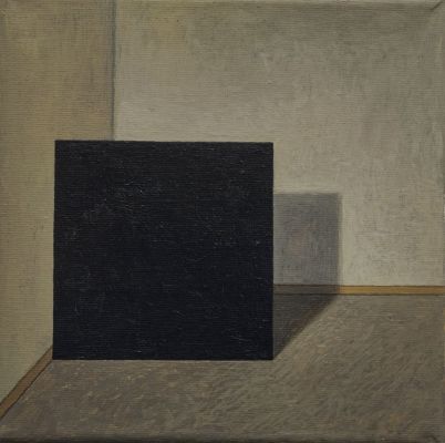 Quadrato nero in una stanza | Nuages