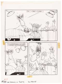 MAD MAGAZINE #171 "ONE MORNING IN SURGERY" CARTOON ORIGINAL ART BY DON MARTIN. | Hake’s