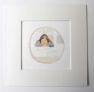 Vincent, Gabrielle | Watercolour  - From the album ’Histoire au bord du lit’  - (1990) | Catawiki