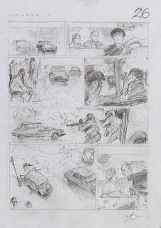 Follet | Les Autos de l’aventure, étude Ã  la mine de plom… | Banque Dessinée