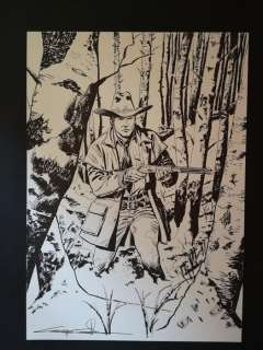 Tex - G. Candita - illustrazione inedita - Page volante - (2018) | Catawiki