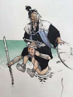 Michetz, Marc  - Dessin original en couleur pour une sérigraphie - Kogaratsu - (2019) | Catawiki