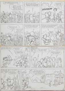 Bara | Max l’explorateur, planche n°21 Ã  l’encre de Chi… | Banque Dessinée