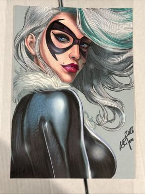 Black Cat Original Art Color Commission Spider-Man | eBay US (Buy It Now)