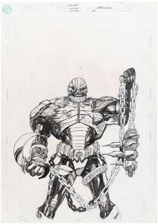 HARDWARE #25 COMIC BOOK COVER ORIGINAL ART BY DENYS COWAN. | Hake’s