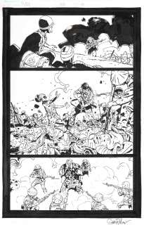 Goran Parlov | FURY MAX #3 pg 14 | Goricki Art