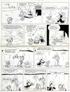 Macherot | Sibylline, planche n°3 Ã  l’encre de Chine de l’Ã… | Banque Dessinée