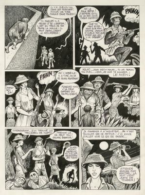 Georges Pichard | Bornéo Joe, 1983 - Tome 1 | Huberty Breyne Gallery