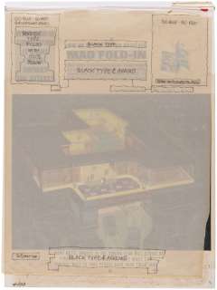 MAD MAGAZINE #202 "MAD FOLD-IN" PAINTING ORIGINAL ART BY AL JAFFEE. | Hake’s