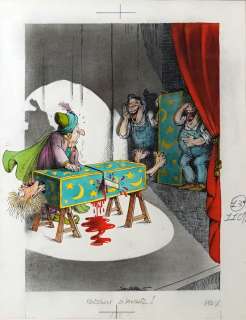 Serre Claude Un... | SERRE Claude Un magicien Poisson d’Avril Superbe illustration... | Vermot et Associés