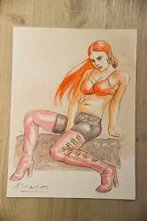  - Moreno, Marc  - Dessin original en couleur - Le régulateur 
