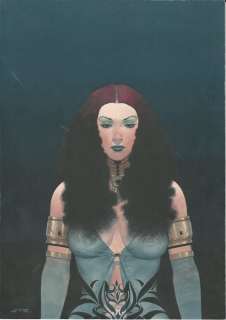 Elric - Moebius Style Woman by Esad Ribic - EO | Catawiki