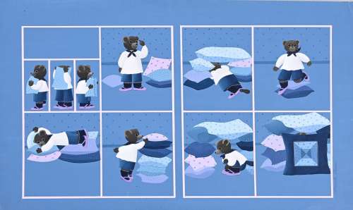 Danièle Bour (Née... | Danièle BOUR (Née en 1939) Petit Ours Brun n°152, Petit... | Coutau Bégarie