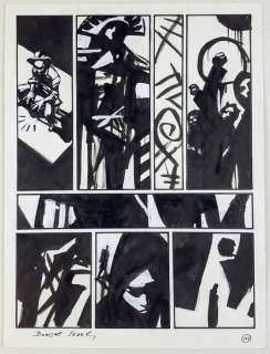 Zezelj, Danijel  - Tavola originale (p.112) - Nero Boliviano | Catawiki