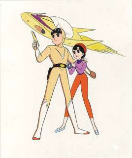 Fumio Hisamatsu Autograph colour illustration "Super Jetter"